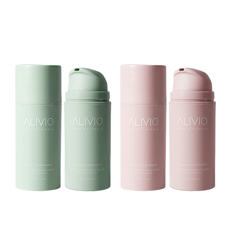 Wholesale 35-200ml Plastic Skin Care Packaging Cosmetic Container Airless Lotion Pump Bottle For Face Cream Sunscreen