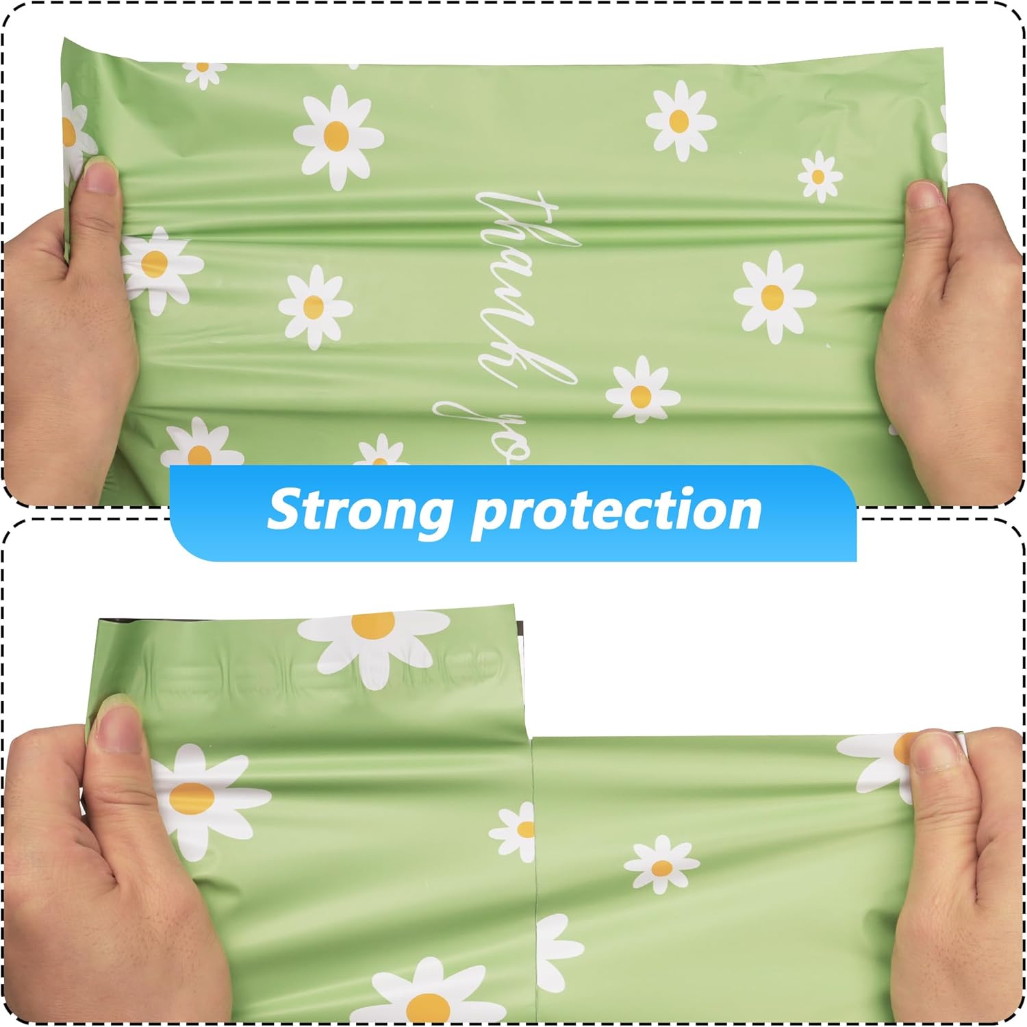 Eco-Friendly 2 Mil Custom Logo Printed Compostable Poly Shipping Envelope Wholesale Compostable Mailing Packaging Bag for