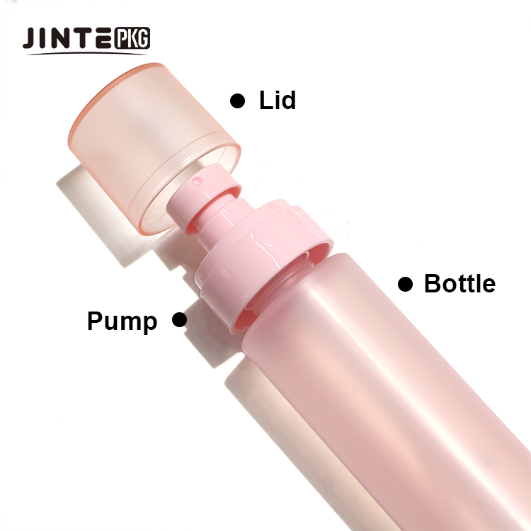 Cute Pink Cosmetic Packaging Plastic PET Spray Bottle for Skincare Face Mist Body Oil 5oz
