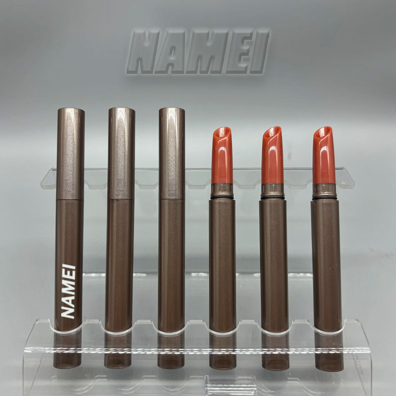 Empty Lipstick Varieties Empty Pencil Cosmetic Packaging Custom Logo Lip Liner Pencil Private Label Lip Balm/ Lip Liner Pencil