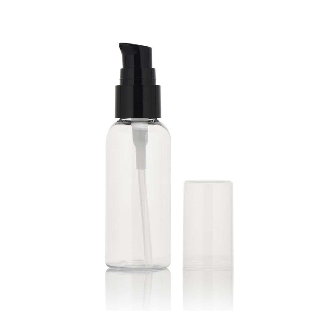 High Quality Plastic Carry on Travel Bottle Set with Screen Printed Labels for Skin Care Serum Lotion &amp; Shampoo