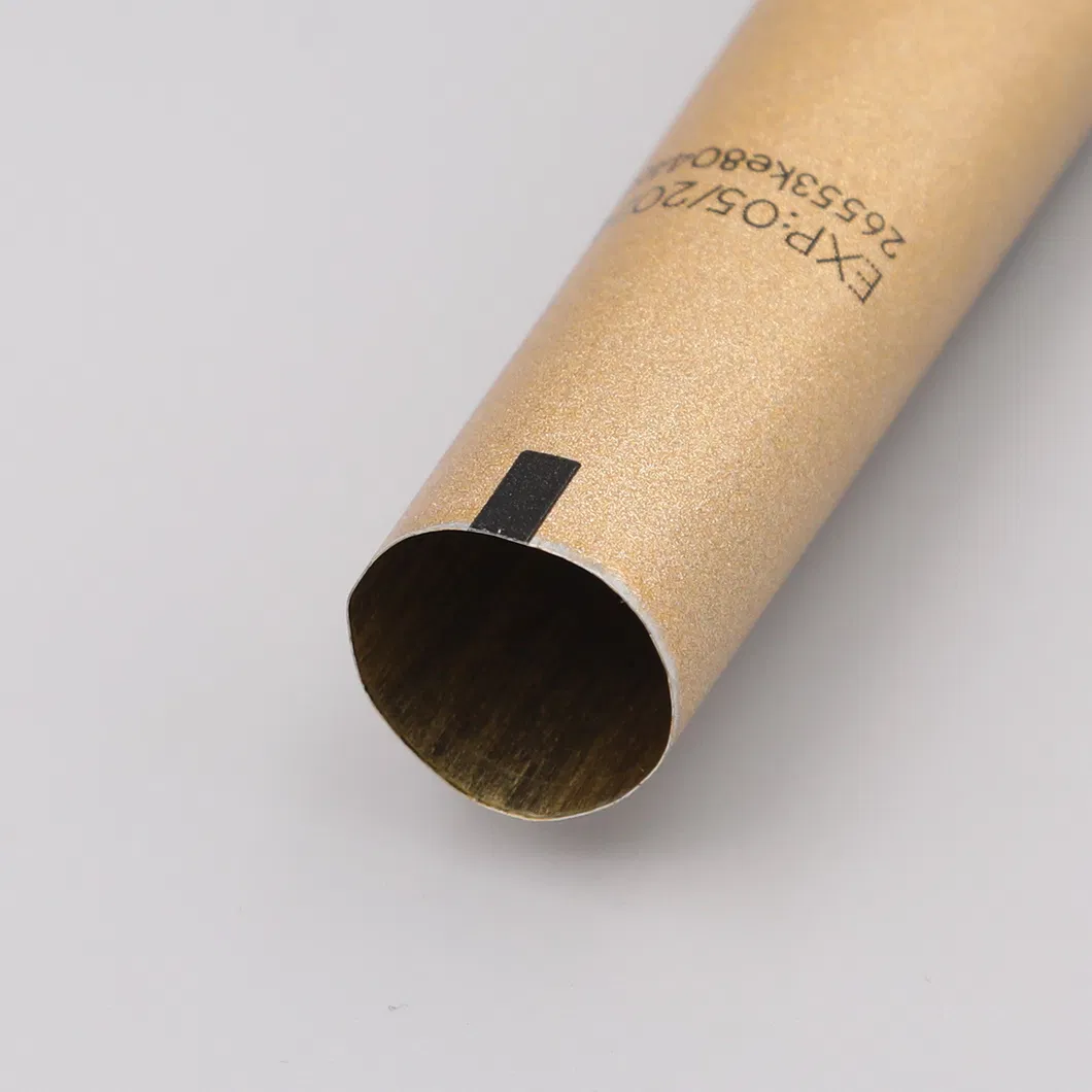 Empty Cosmetic Soft Tube Body Lotion Packaging Metal Aluminum Collapsible Tube