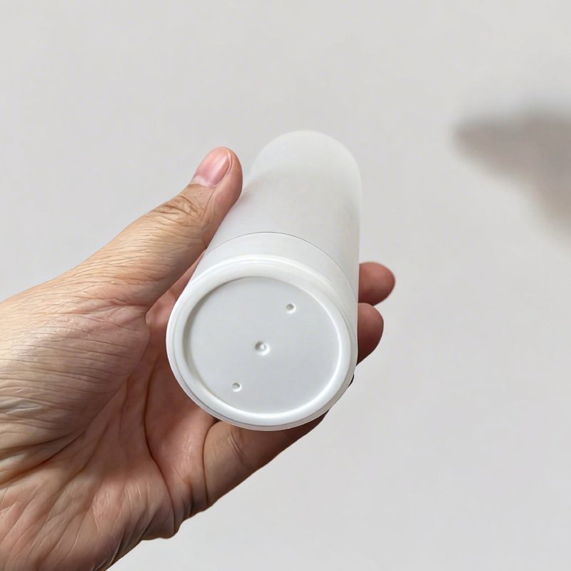 frosted airless skincare packaging plastic luxury 15ml 20ml 30ml 50ml 100ml serum lotion cosmetic airless pump bottle