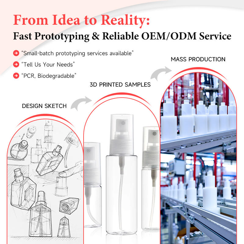 Refillable Skincare Packaging Airless Cosmetic Bottles Luxury Serum Lotion Cream Refillable New Design Airless Pump Bottle