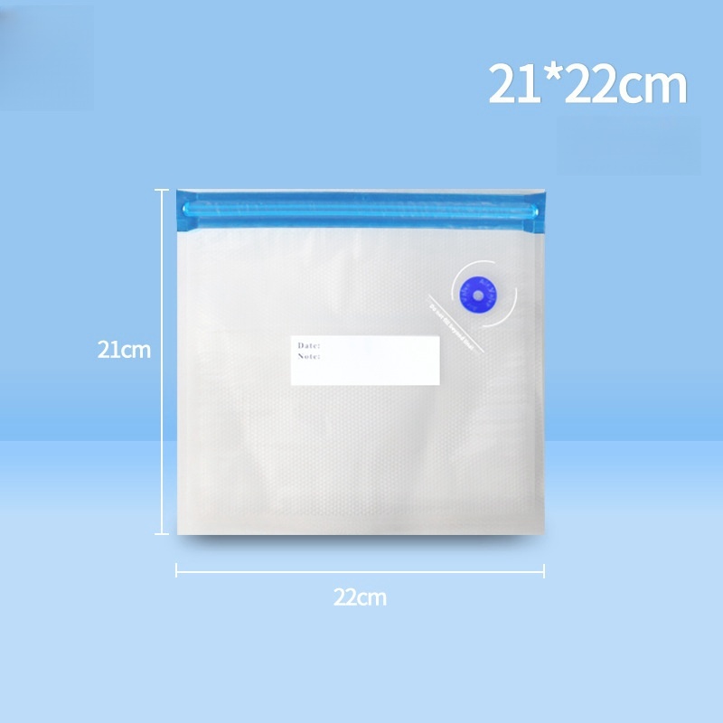 2026 New Reusable Vacuum Seal Food Storage Bags With Upgraded Air Valve BPA Free Freshness Preservation Zipper Bag for Sous Vide