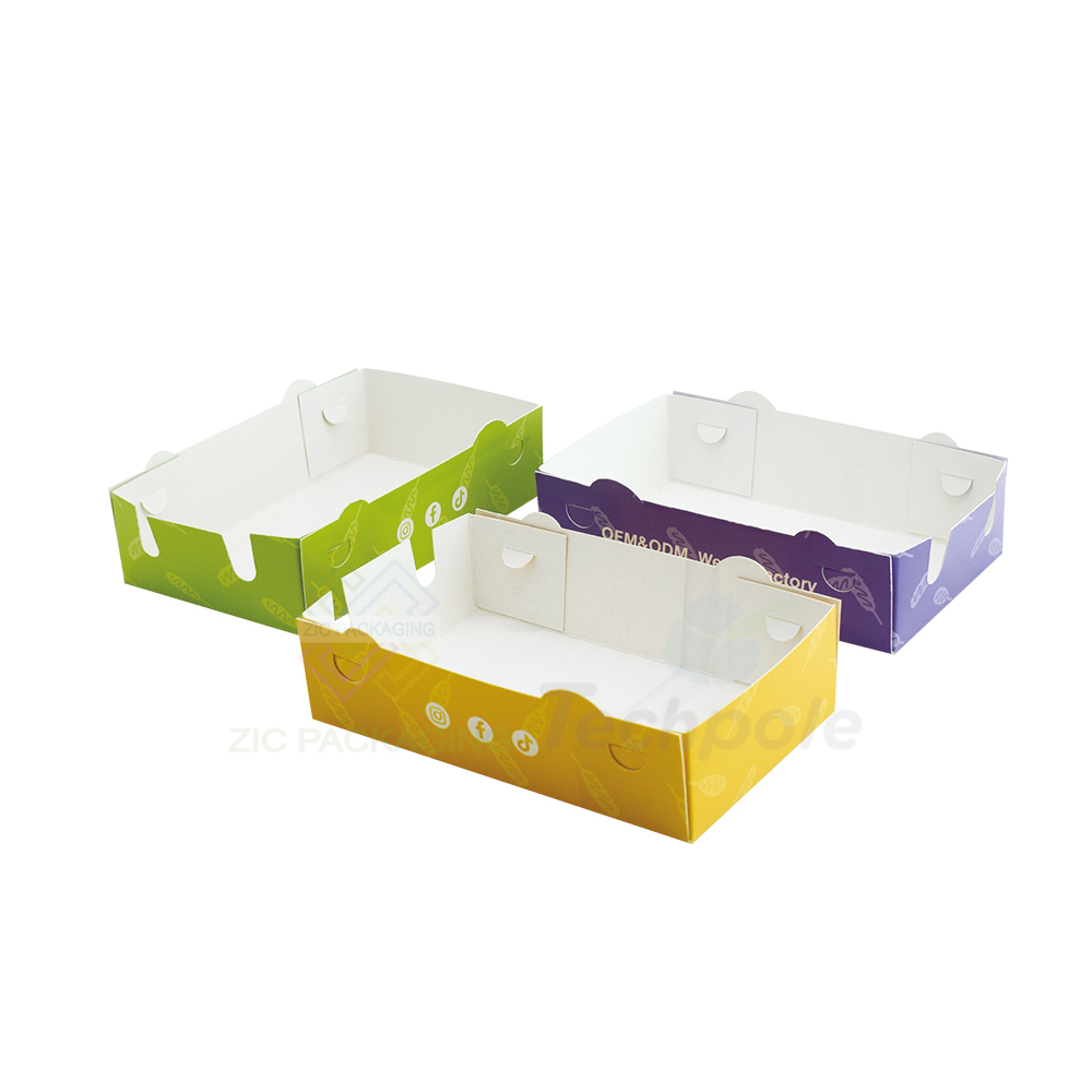 Custom Size Multiple Designs Food Grade Hotdog Corn Dog Sushi Sandwich Takeaway Box Container with Recycled Materials