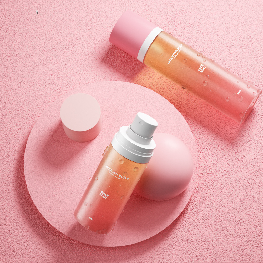 Clear Plastic Spray Bottles