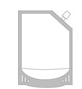 stand up nozzle bag