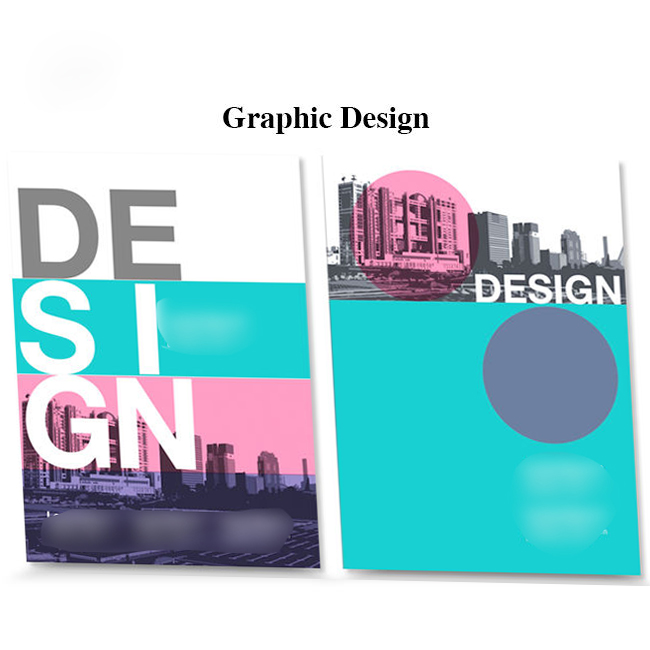 Cheap Price Custom Design Paper Flyer Brochure Booklet Packaging Graphic Layout Design Service for Company