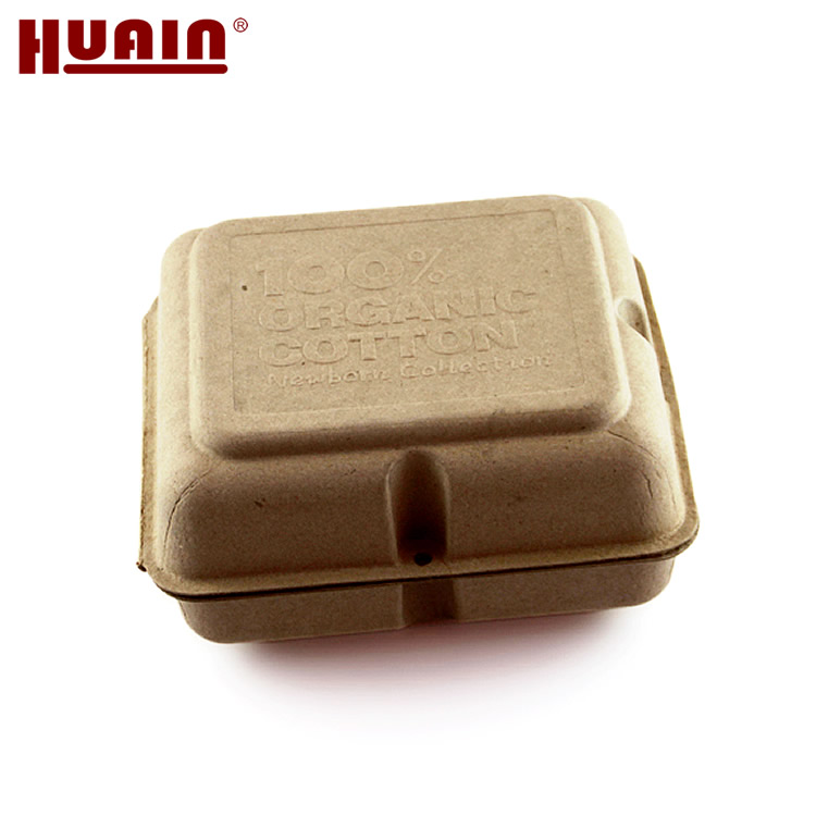 Molded Pulp Compostable and Sustainable Packaging Box