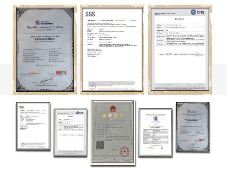 Compliance Certificates and Standards Documentation