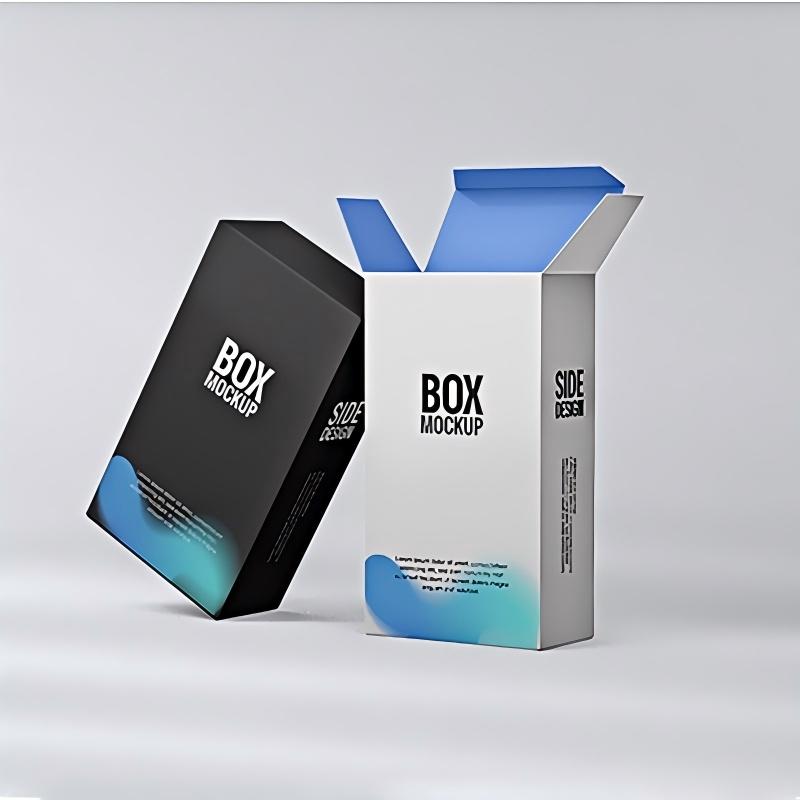 Sticker Printing White Card Color Blind Box Carton Candy &amp; Cosmetic Food Packaging For Eye Shadow Vanishing Printing Handling