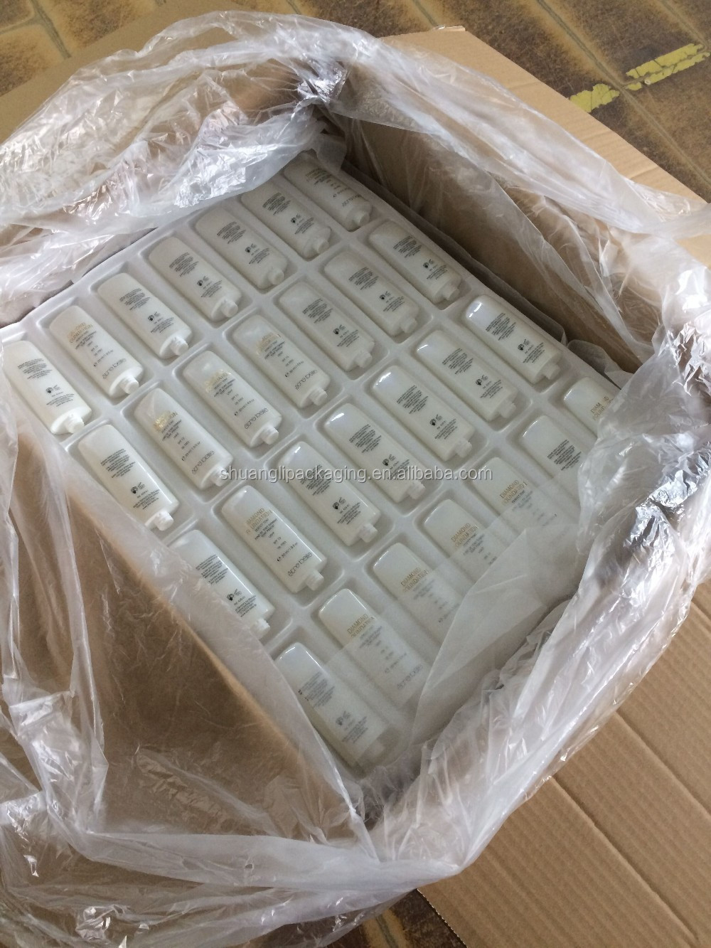 PE tray packing
