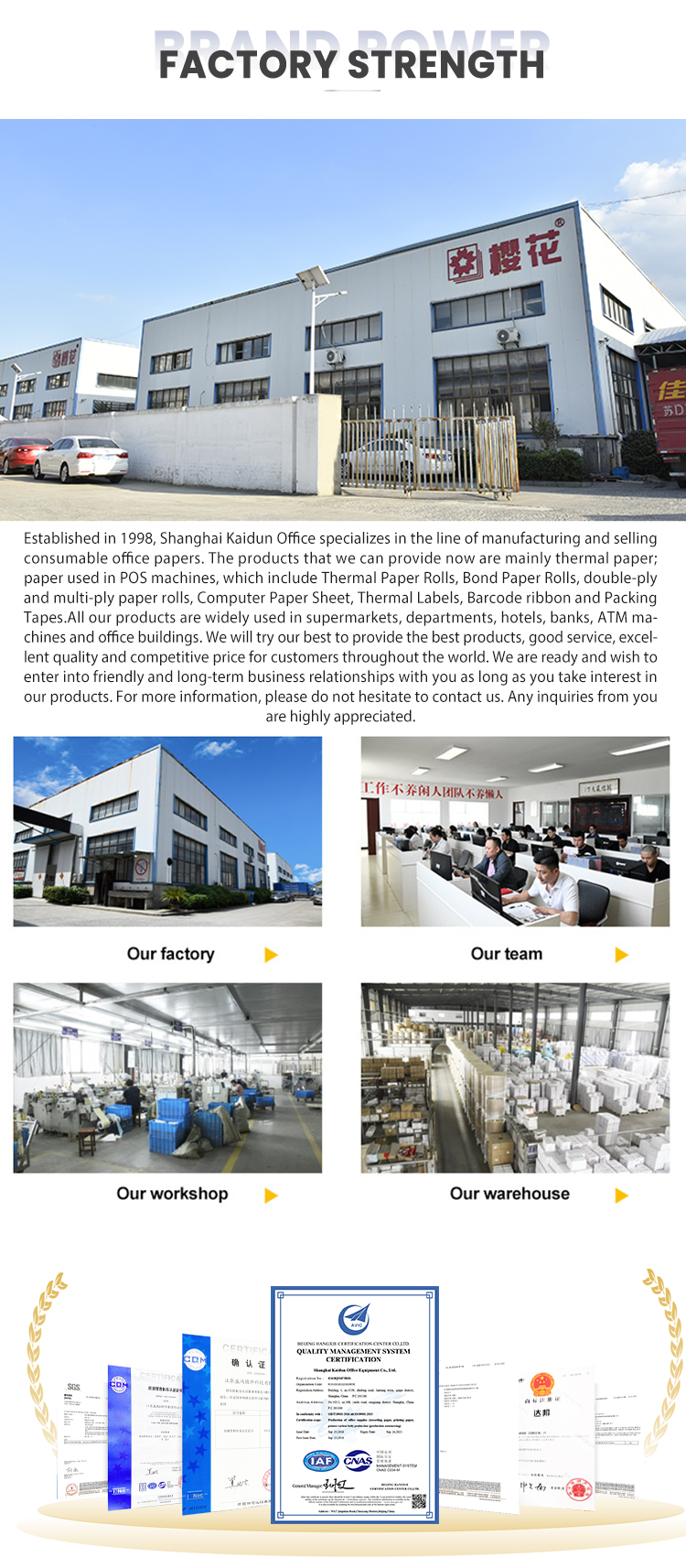 Company Showcase