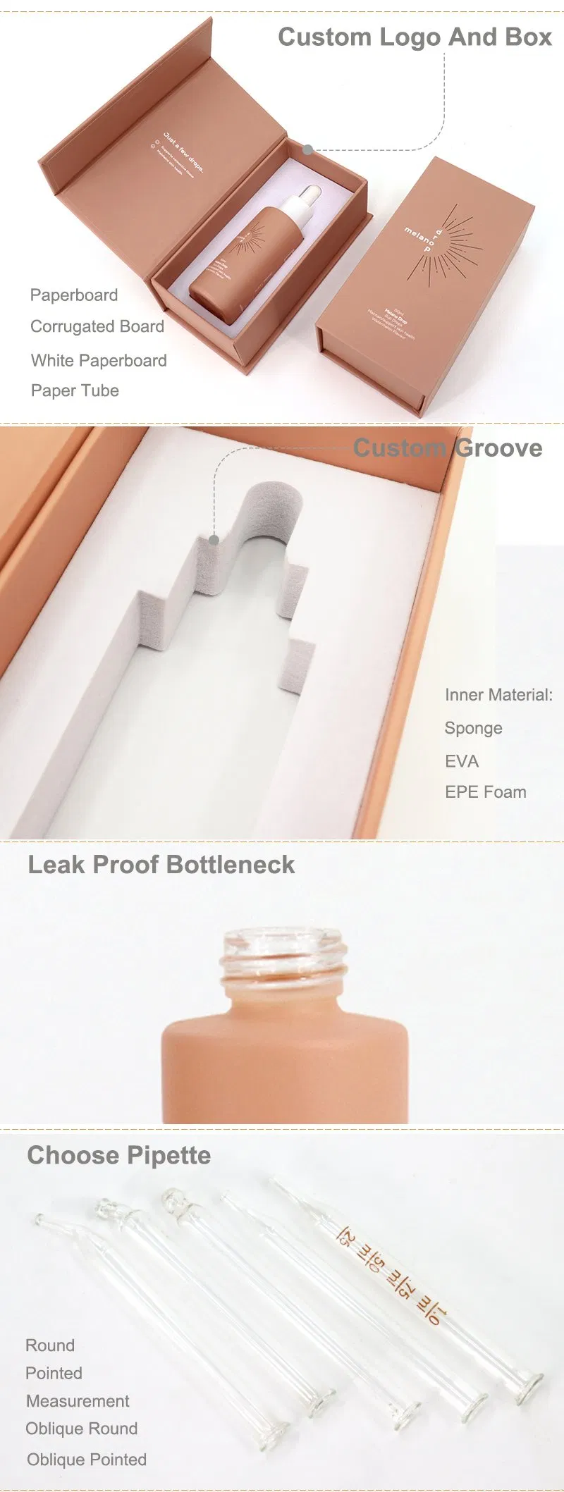 Detailed Cosmetic Bottles Showcase