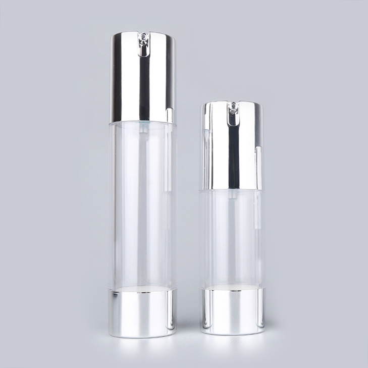 Beauty Packaging Cosmetic Plastic Packaging 30Ml 50Ml 80Ml 100Ml Empty Cosmetic Luxury Airless Pump Bottle Recyclable
