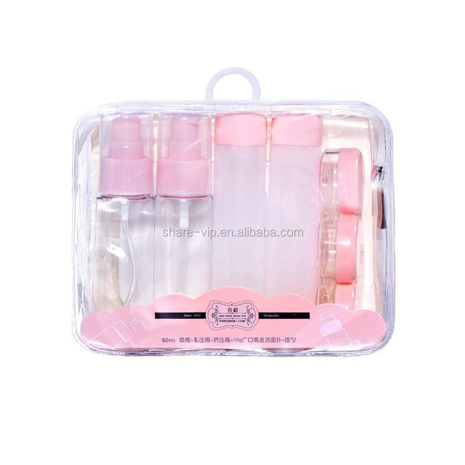 Usage scenario for cosmetic bottles