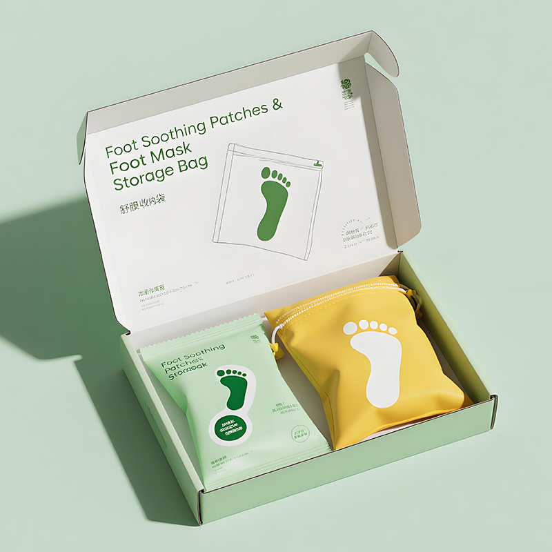 Custom Printed Design Face Mask Cosmetic Hard Cardboard Shipping Kraft Paper Packaging Boxes Skincare Corrugated Mailer Box