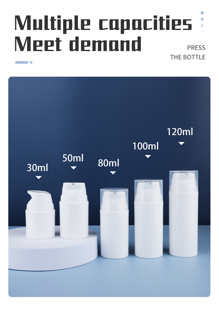 Vacuum lotion bottle display 4