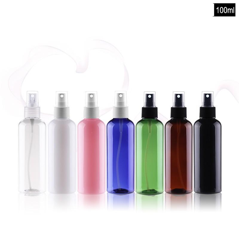 Travel Spray Bottle Leak Proof Fine Mist Empty Plastic Refillable Spray Bottle for Perfume Essential Oils Toners Rose Water