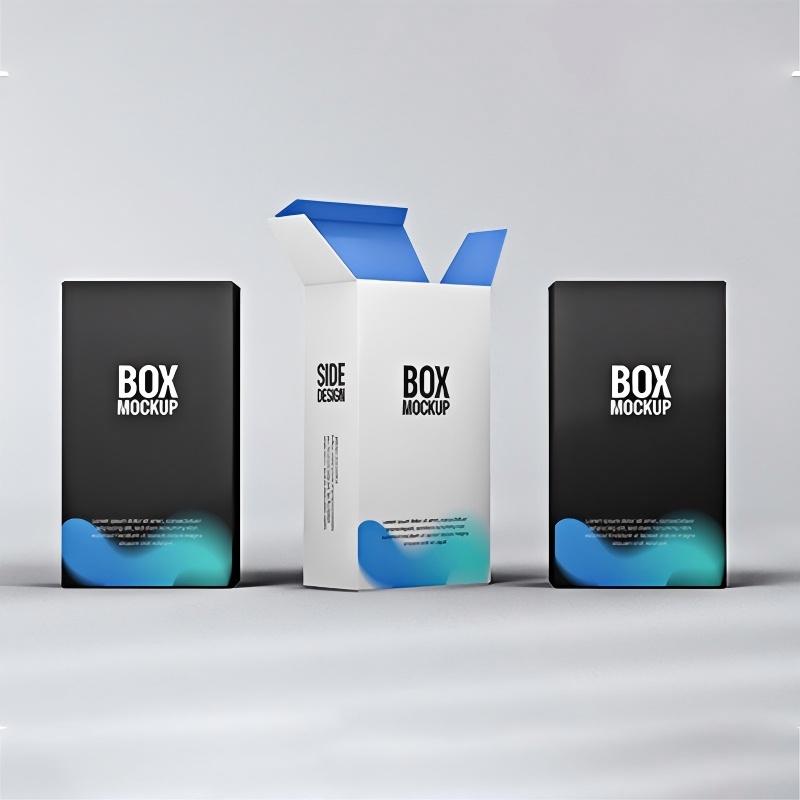 Sticker Printing White Card Color Blind Box Carton Candy &amp; Cosmetic Food Packaging For Eye Shadow Vanishing Printing Handling