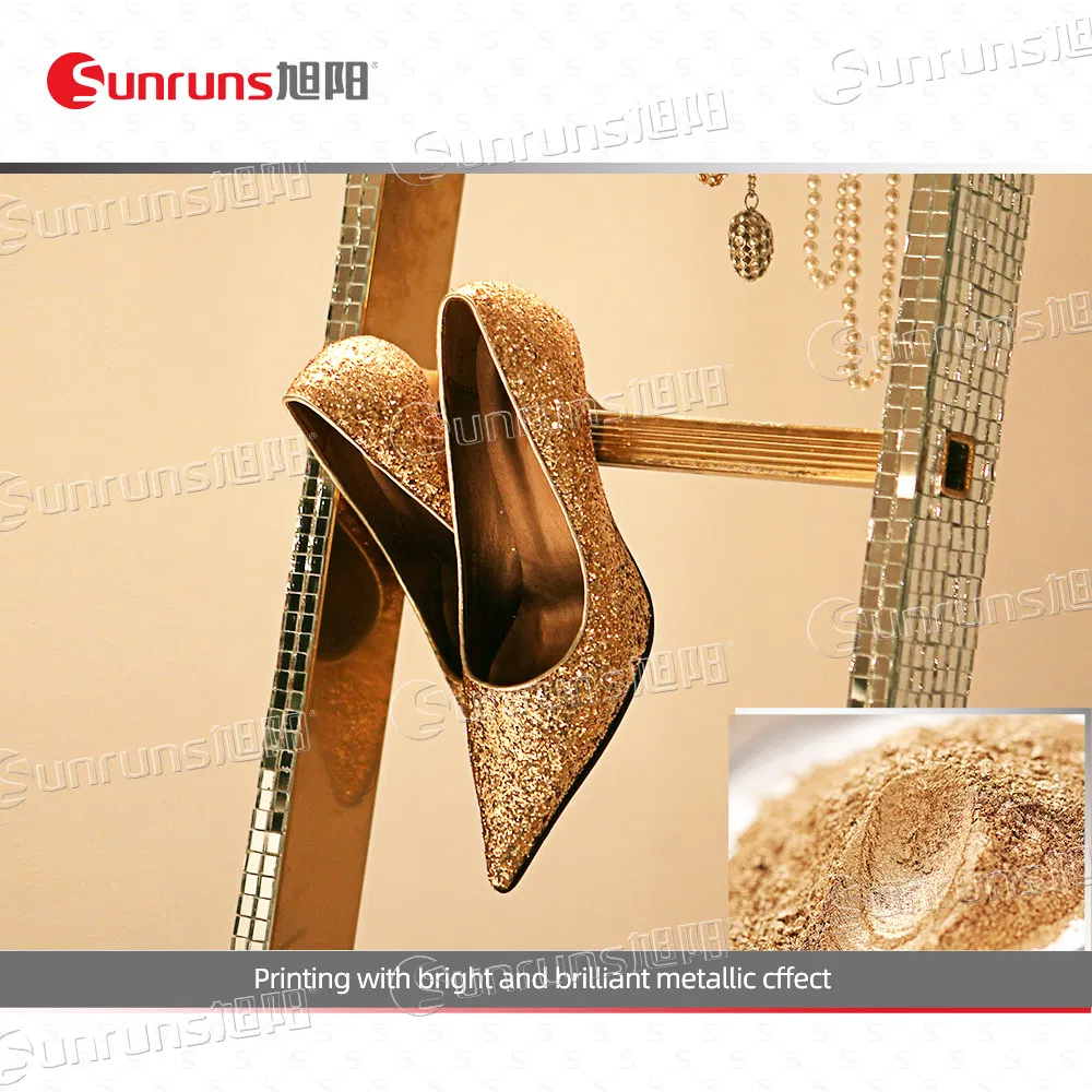 1200 Mesh Gravure Printing Gold Bronze Powder High Gloss Metallic Ink Pigment for Packaging &amp; Decoration
