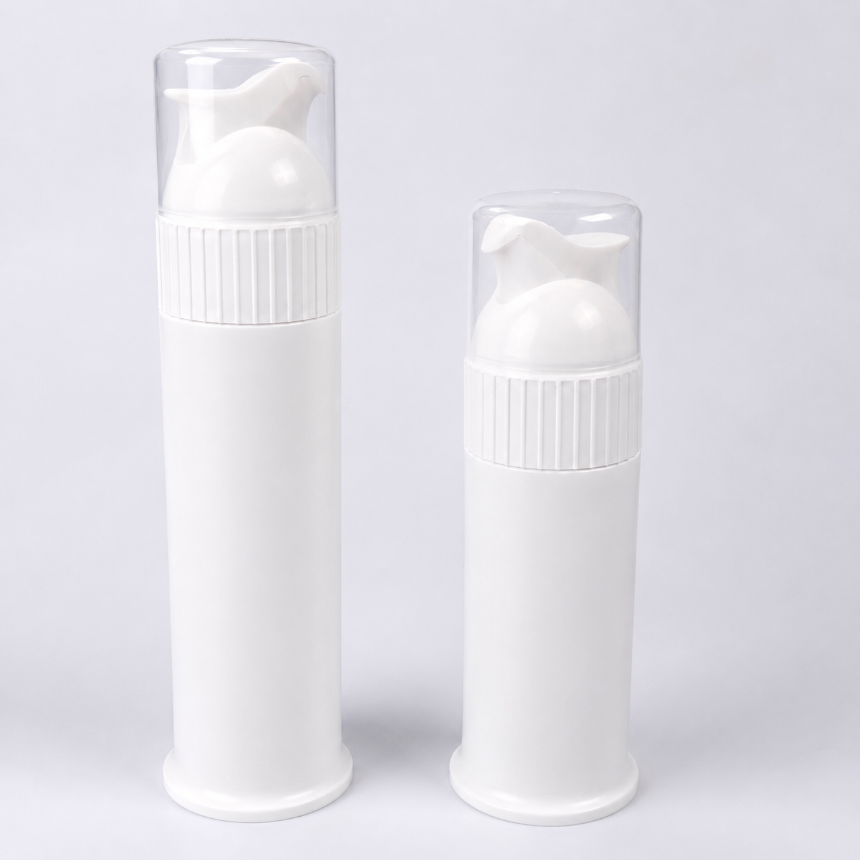 Custom Wholesale 100ml Cosmetic Packaging Skin Care Lotion Airless Toothpaste Tube Airless Pump Plastic Packaging