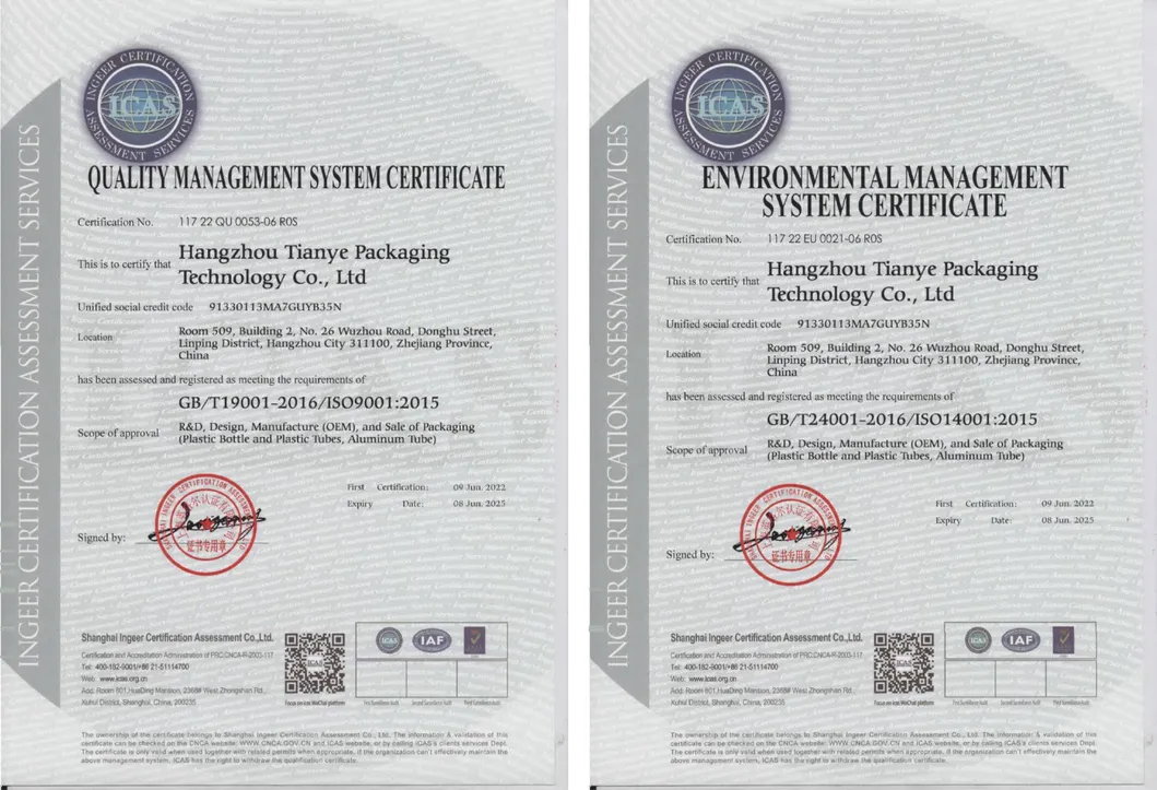 ISO Certification Document 1