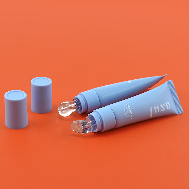 Clear Lip Gloss Tubes Squeeze Tubes Lipstick Container Cosmetic Packaging 10ml 15ml Lipgloss Tube