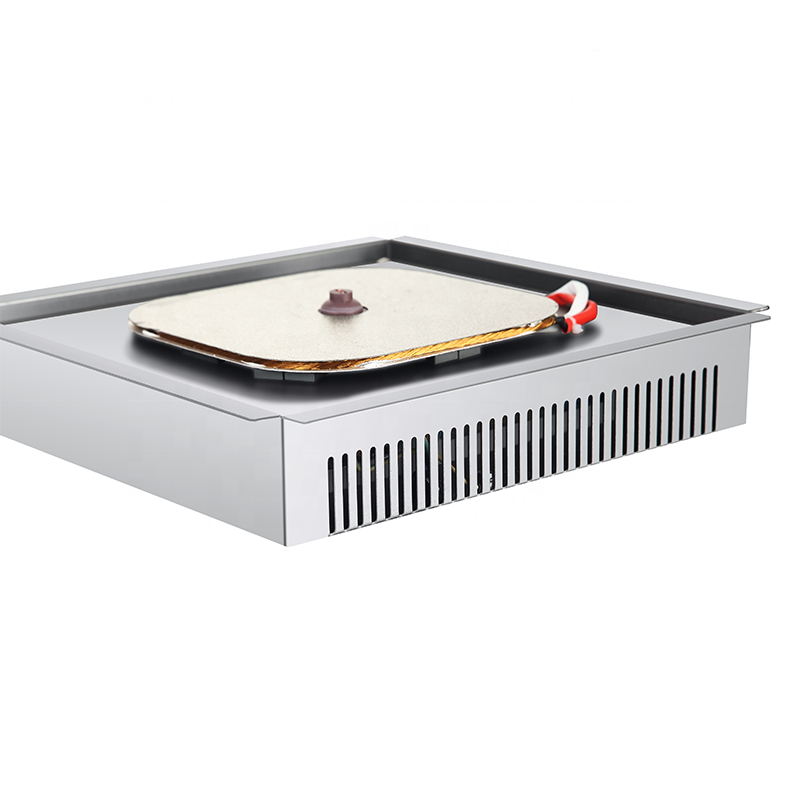 Hidden Built-In Single Burner Iron Induction Cooktop with Invisible Design for Household Use