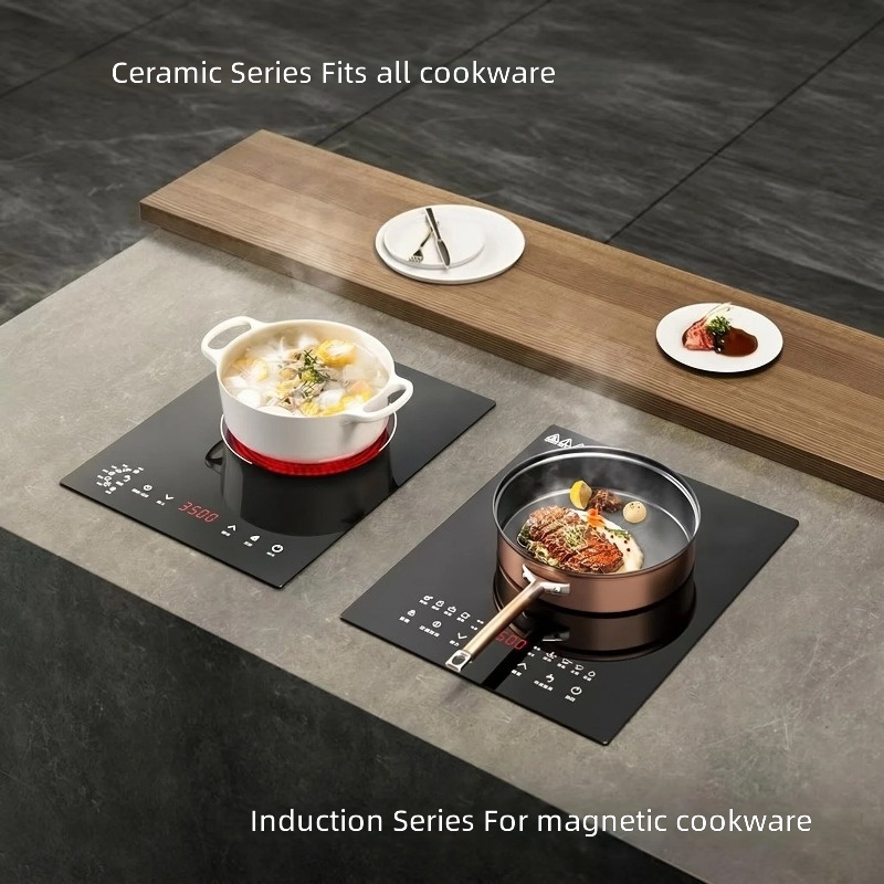 Single-Burner Built-In Electric Induction Cooktop Touch Control High-Power Household Stir-Fry Built-in Induction Cooker