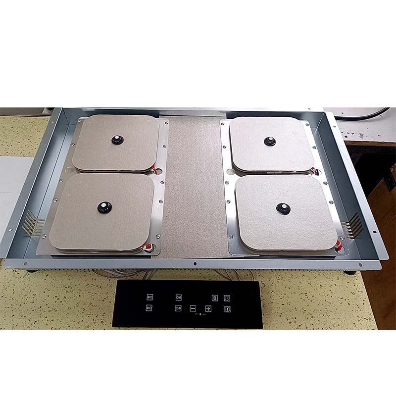 Factory Price New Arrival 4 Burner Induction Cooktop 8000W Sensor Touch Ceramic Glass Electric Cooker Table Stone Household