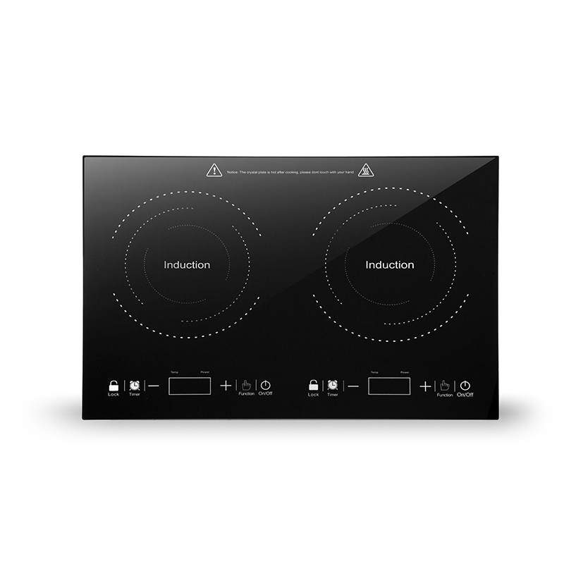 Embed Induction Hob 2 Burner CE Certified Fast Heating Energy Saving 220V 110v Electric Cooktop