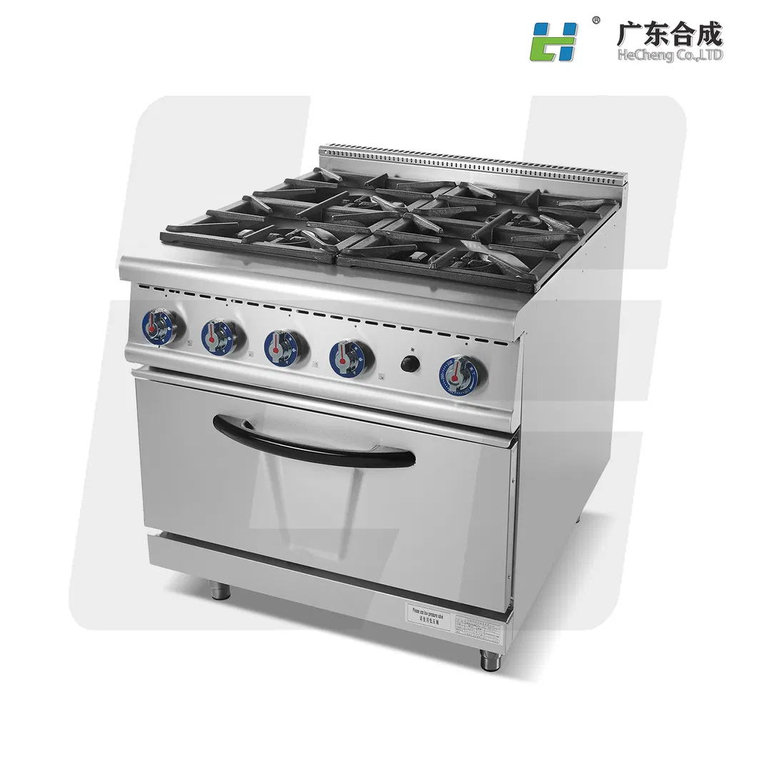 4-Burner Electric Range with Built-in Oven for Home Cooking