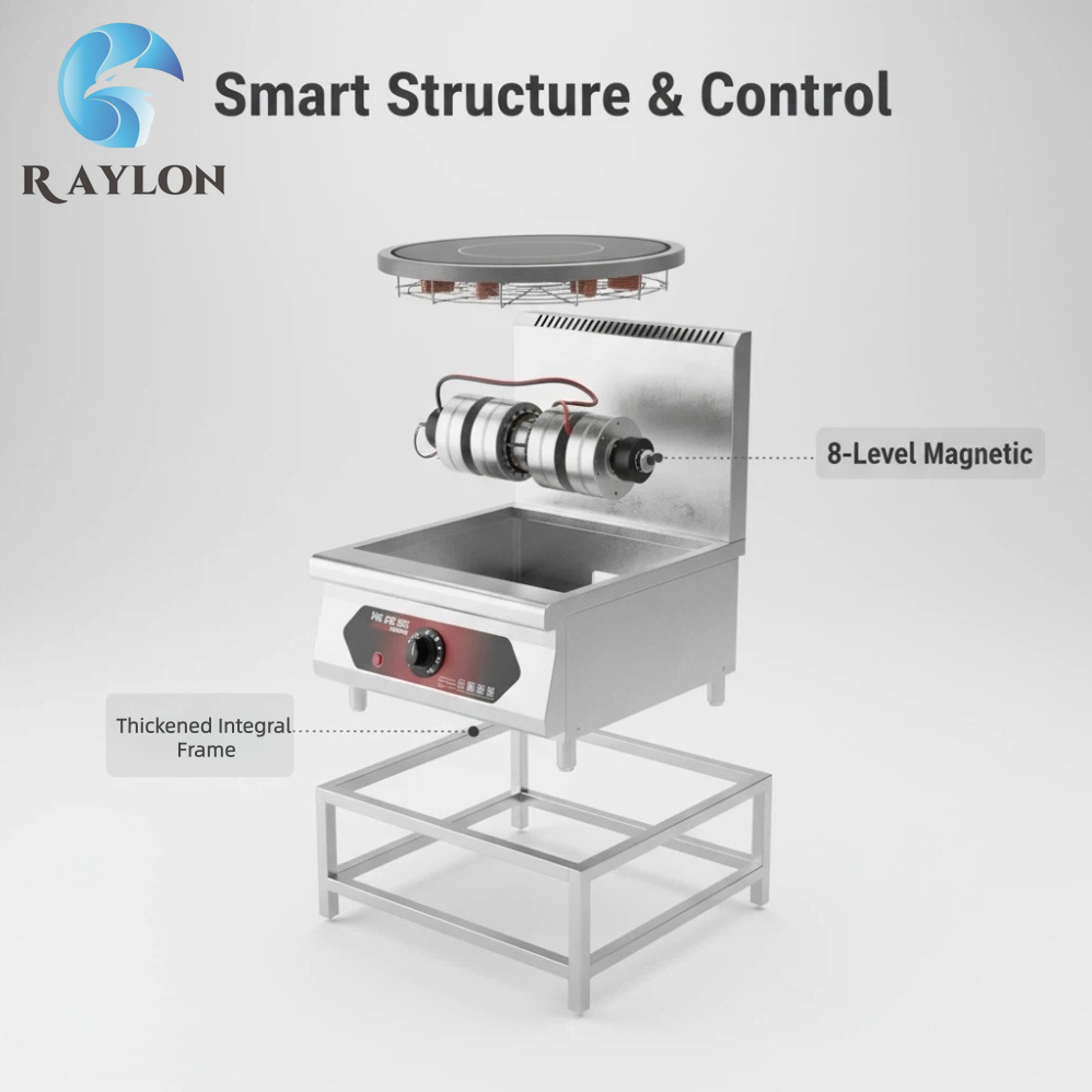 Factory Cooking Equipment for Industrial Kitchen Use Commercial Induction Soup Cooker