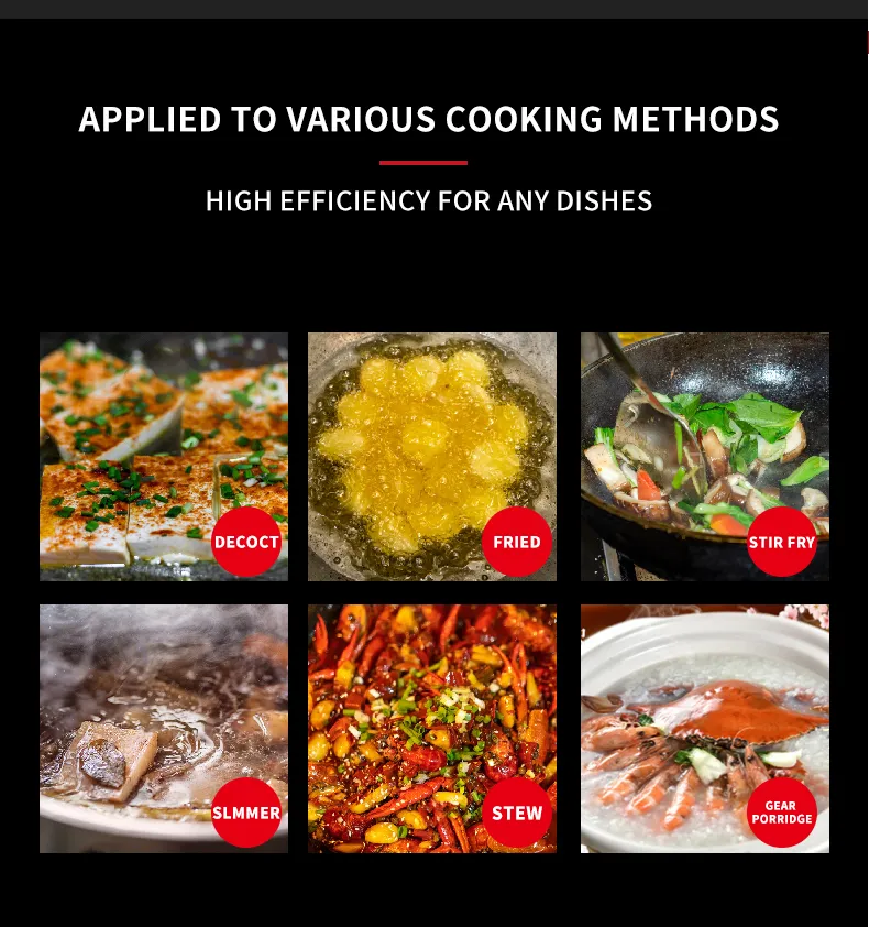 industrial Kitchen Four Burner Induction Cooktop Advantage 9