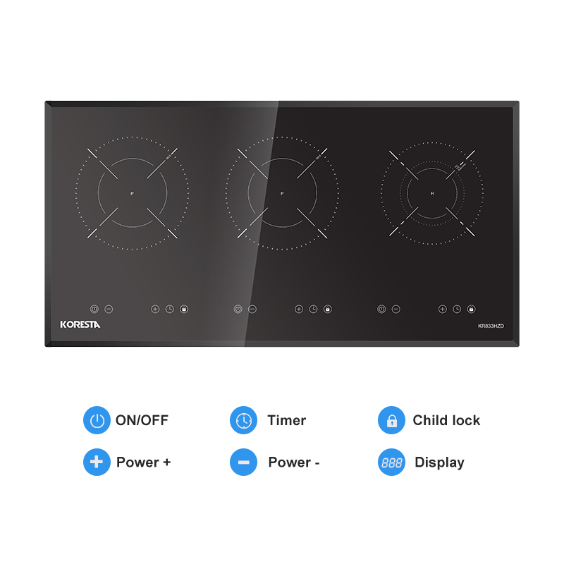 Factory Direct Selling Built-In 220V Induction Cooker With Smart Wi-Fi Control Eco-Friendly
