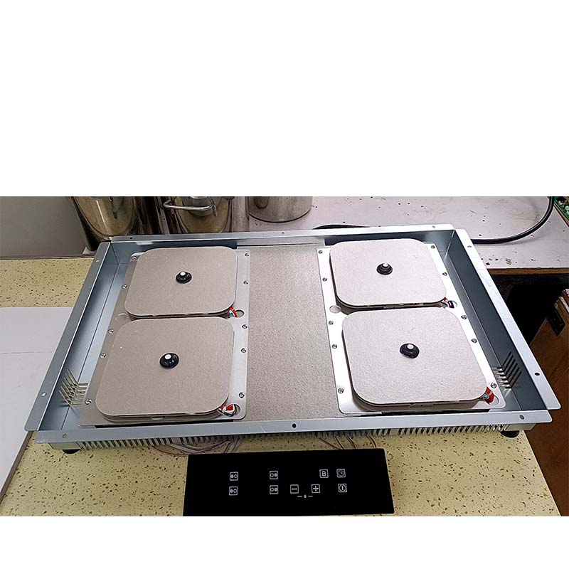 Factory Price New Arrival 4 Burner Induction Cooktop 8000W Sensor Touch Ceramic Glass Electric Cooker Table Stone Household