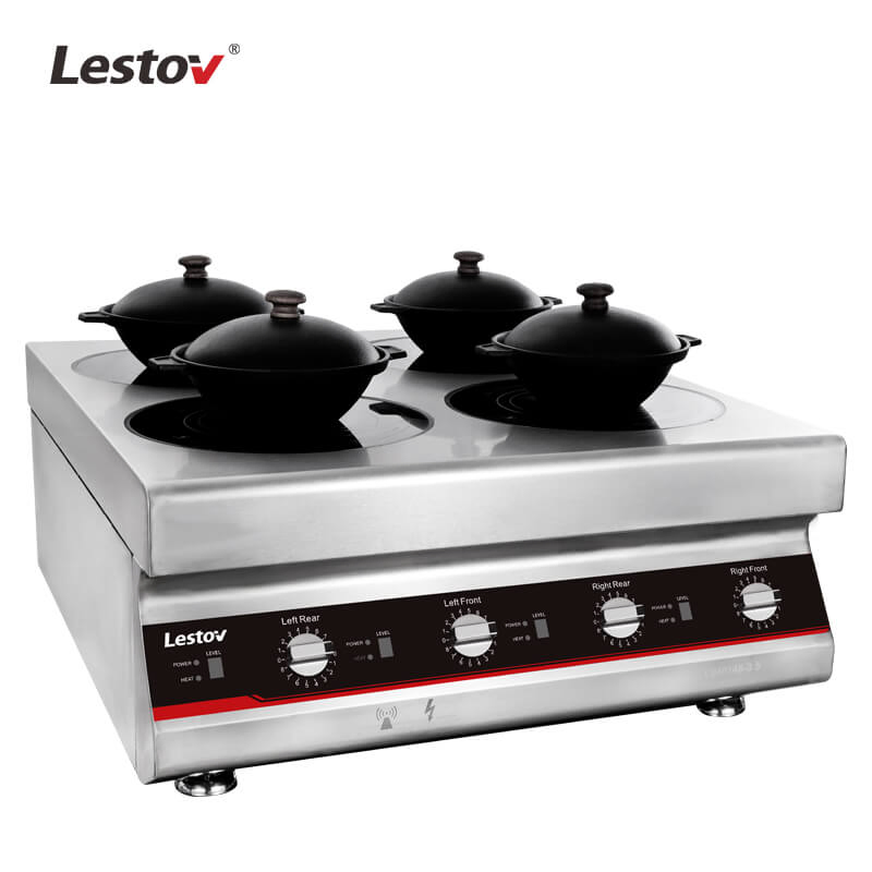 4 Burner Commercial Induction Cooktop for Restaurant