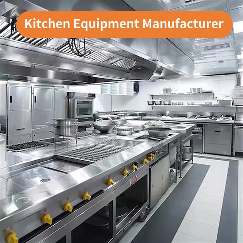Commercial Chinese Restaurant Cooking Station Industrial 2 Burner Induction Wok Range