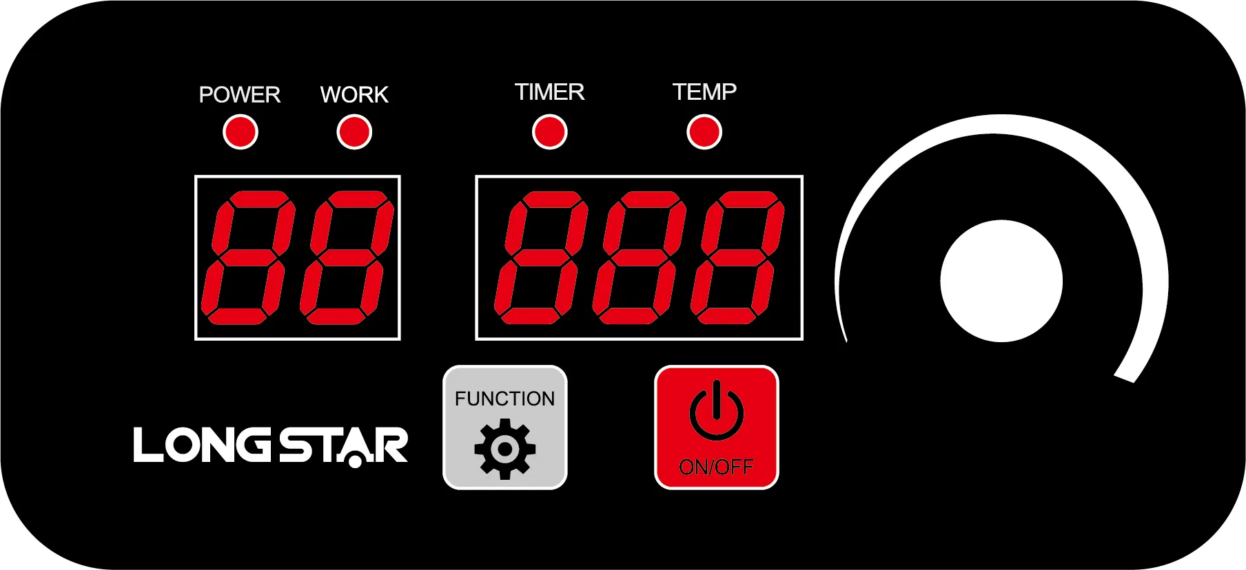 High Quality One Burner 3500W Electric Cooktop Commercial