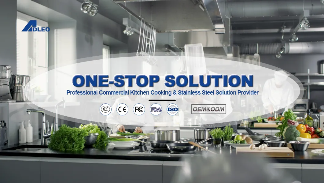 Customized Cooking Equipment Freestanding Stainless Steel Commercial Induction Stove Range