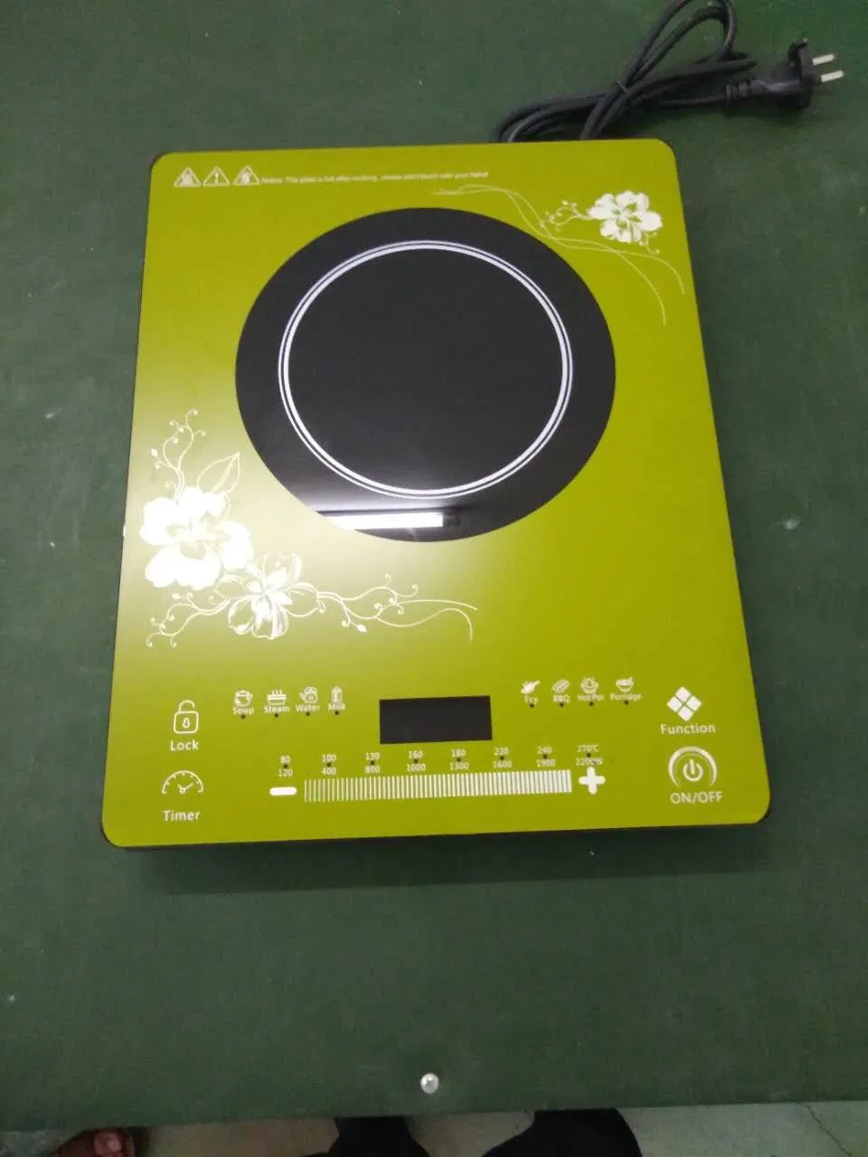 Ultra Slim Induction Hob Structure