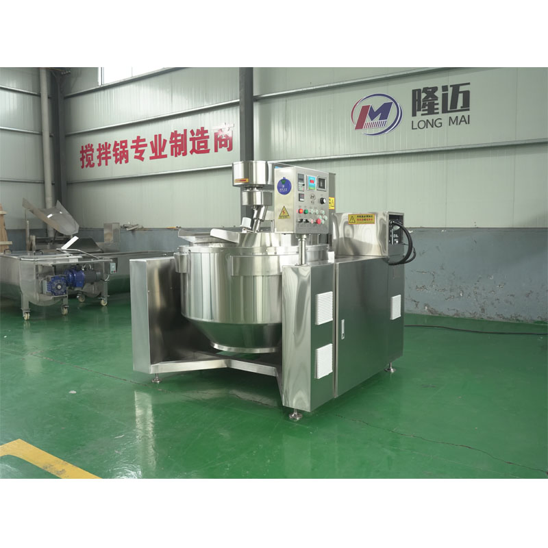 Automatic Commercial Sugar Caramel Food Industrial Gas Electric Induction Planetary Cooking Mixer Machine for Food