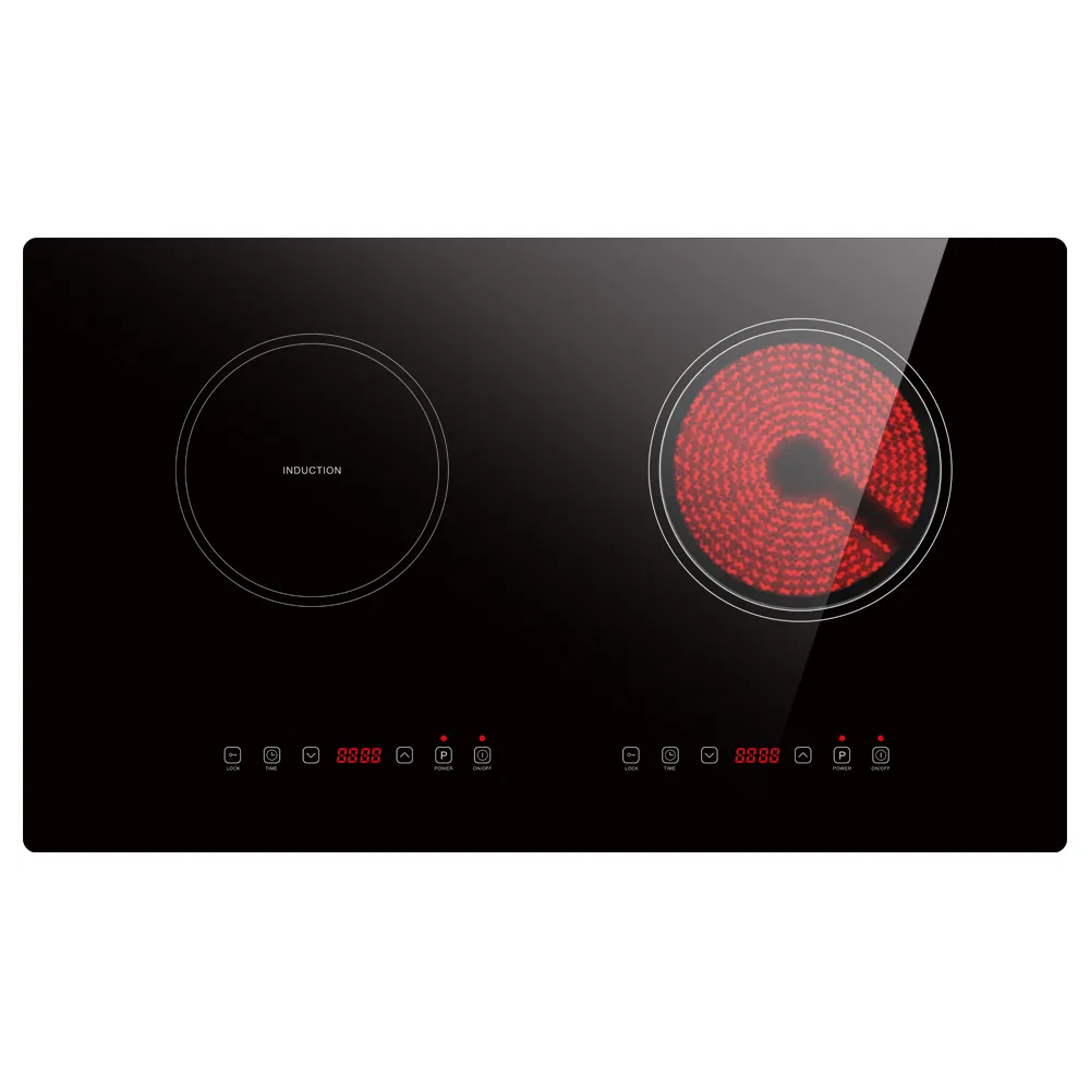 ODM 50cm Household Double-Burner Induction Cooker High Power Double-Head Hybrid Hob