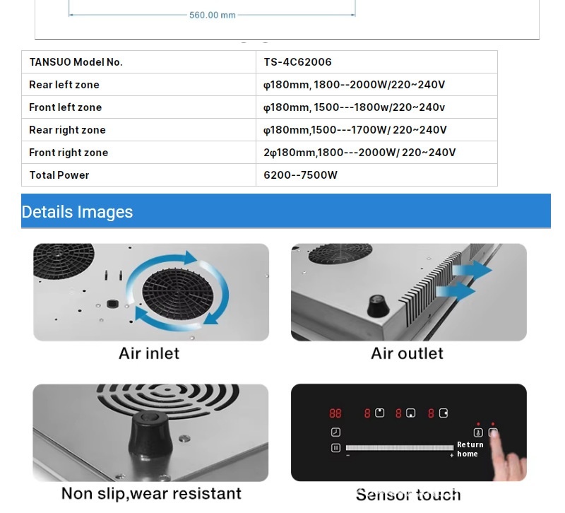 Induction Cooker Detail 9