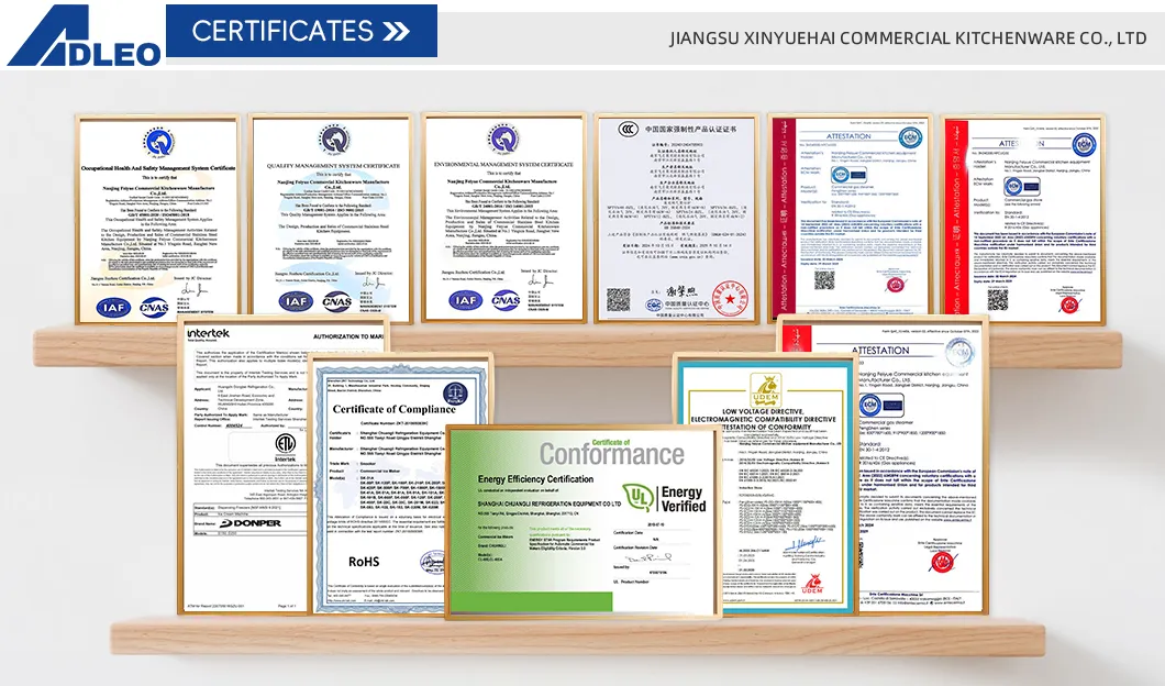 Commercial Kitchen Stove Certifications