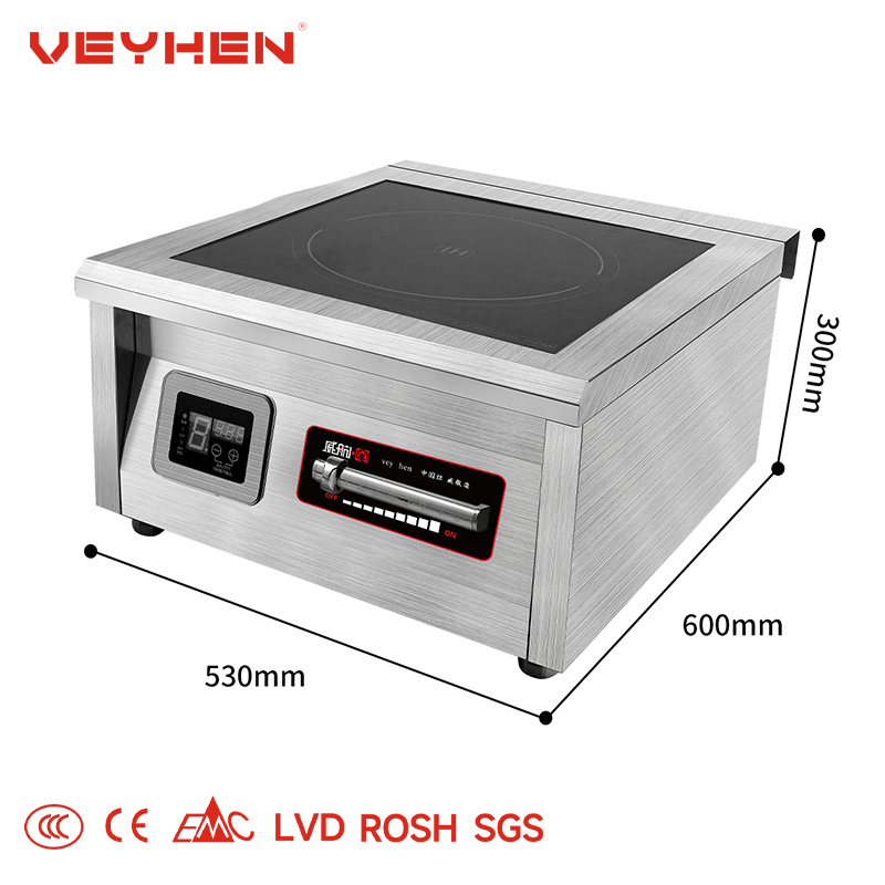 Energy-Efficient 5kw Commercial Induction Cooktop for Professional Culinary Applications