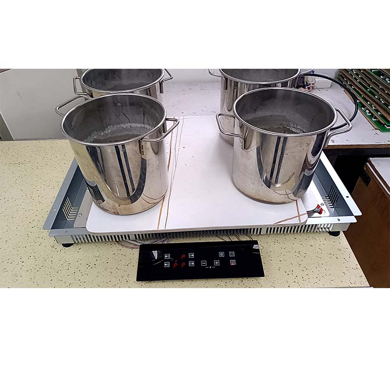 Factory Price New Arrival 4 Burner Induction Cooktop 8000W Sensor Touch Ceramic Glass Electric Cooker Table Stone Household