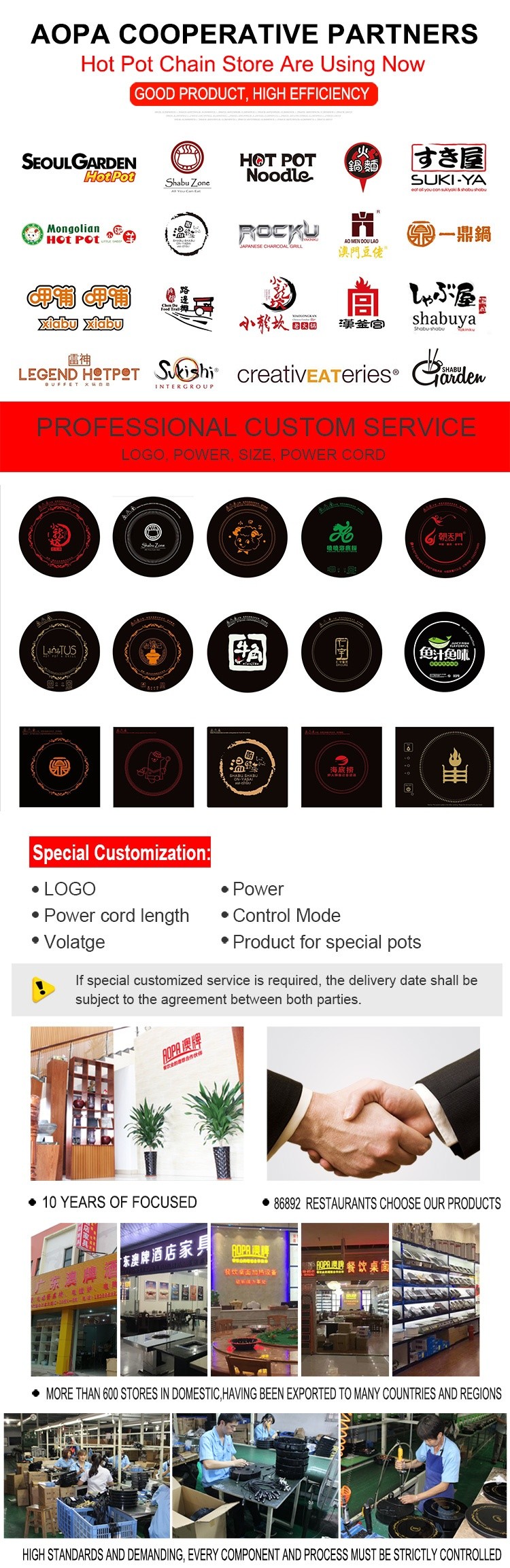 Commercial Hotpot Induction Cooker